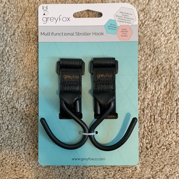 Greyfox diaper bag with changing pad and brand new stroller hooks. - Picture 2 of 5